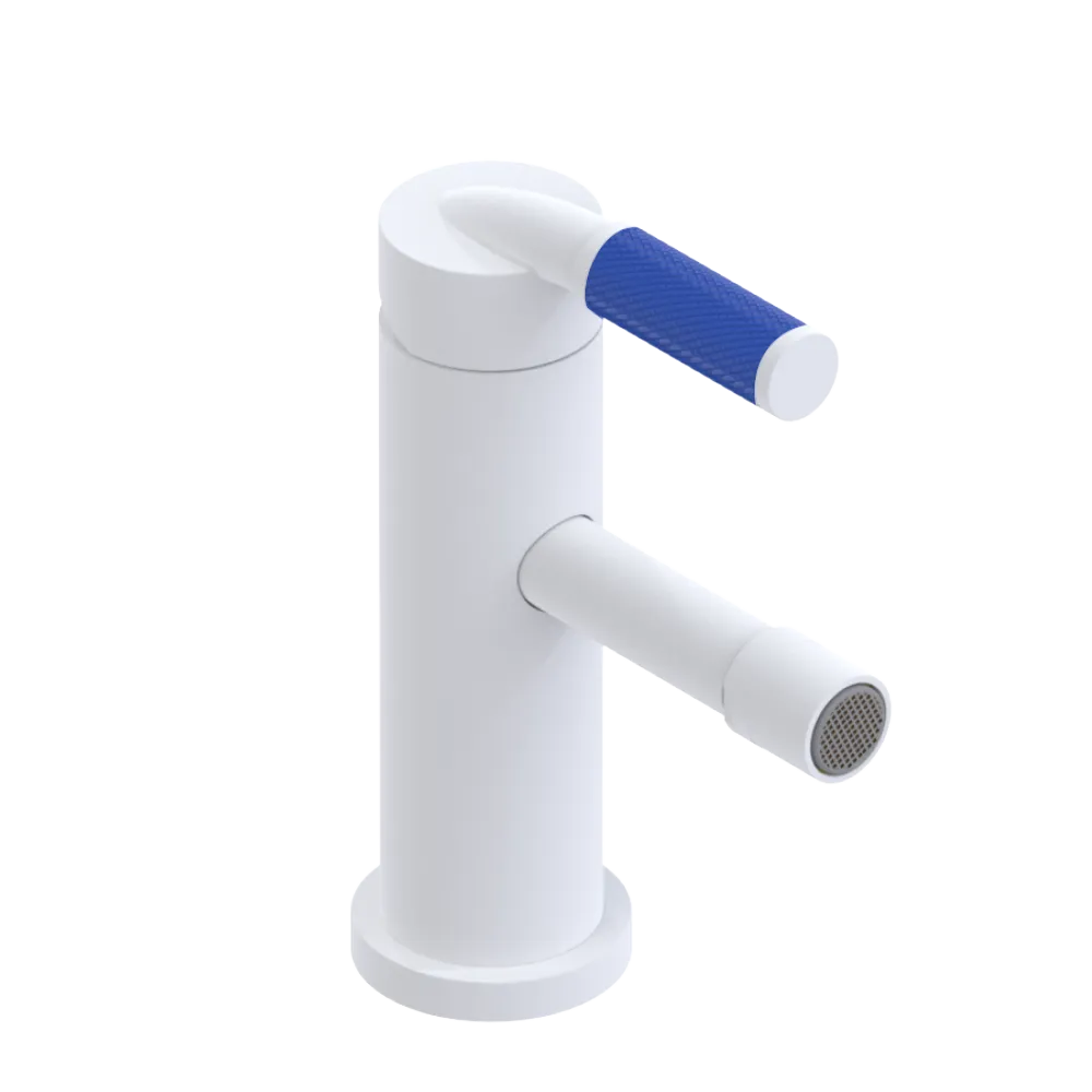 Rubinet Single Control Bidet Fitting (less drain) Matt White