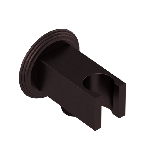 Rubinet Wall Bracket with Integral Supply with 1/2" NPT x 1/2" NPSM x 3" Nipple Oil Rubbed Bronze