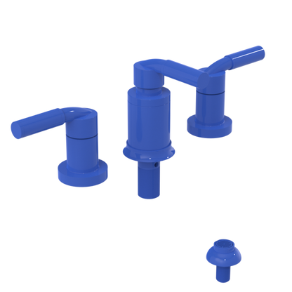 Rubinet Bidet Fitting with Spray, Diverter, and Vacuum Breaker (less drain) Blu Jean