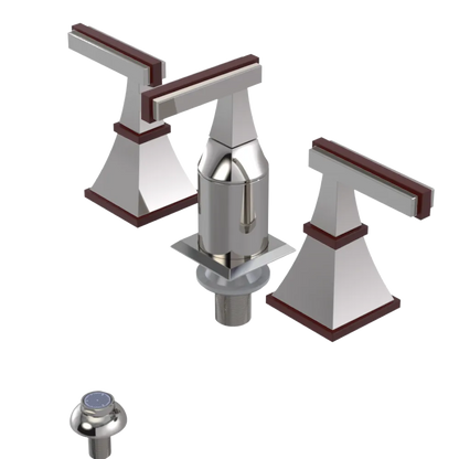 Rubinet Bidet Fitting with Spray, Diverter, and Vacum Breaker (Less Drain) Polished Nickel
