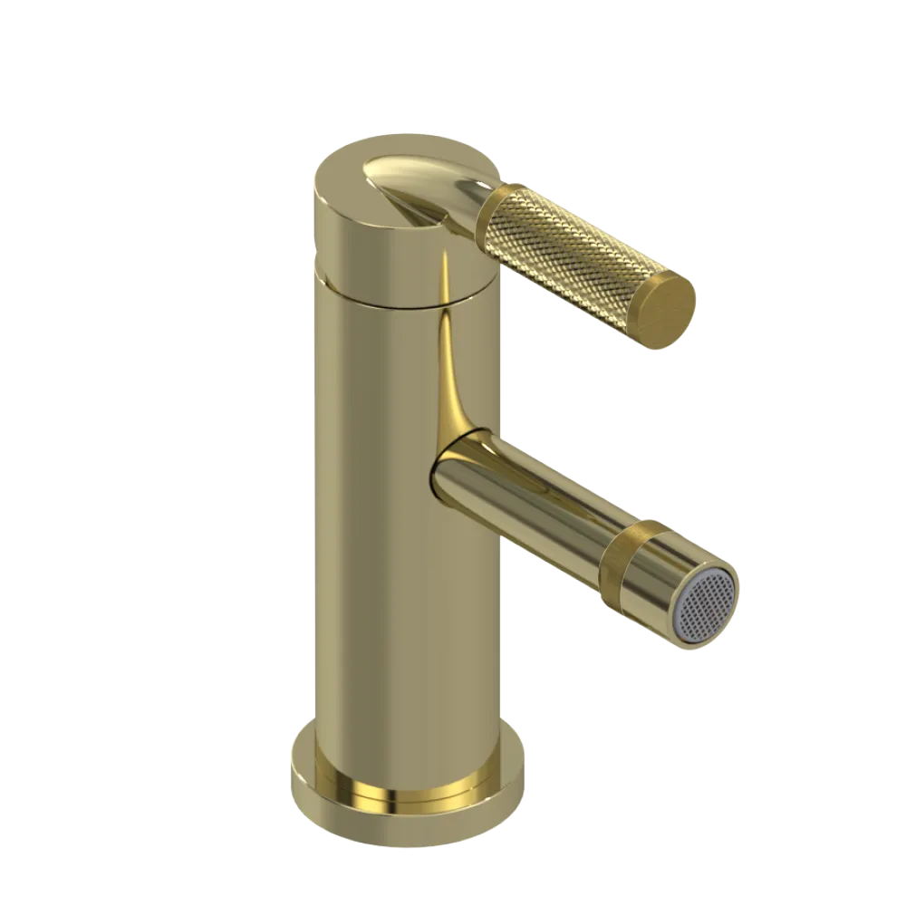 Rubinet Single Control Bidet Fitting (less drain) Gold