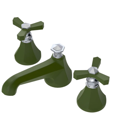 Rubinet Widespread Lav. Set. (less drain) Green Envy