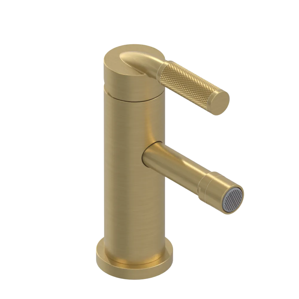 Rubinet Single Control Bidet Fitting (less drain) Satin Brass
