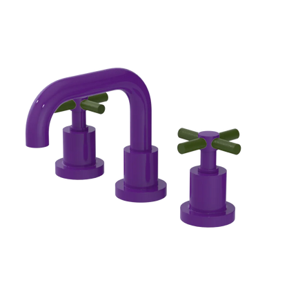 Rubinet Widespread Lav. Set. (less drain) Purple Haze