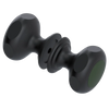 Rubinet Shower Door Knob (set) Matt Black