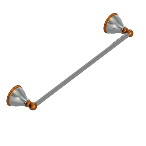 Rubinet Towel Bar 18" Satin Nickel