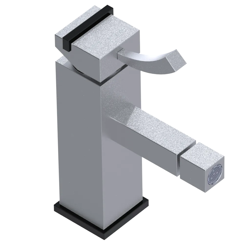 Rubinet Single Control Bidet Fitting (less drain) Satin Chrome