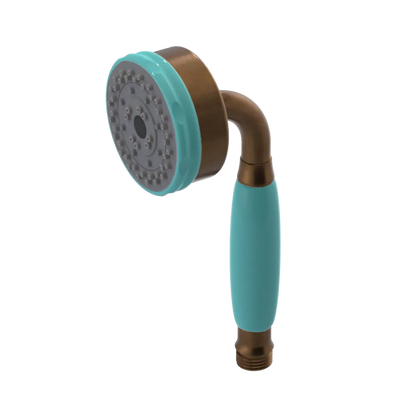 Rubinet 3 Function Hand Held Shower Only Tuscan Brass