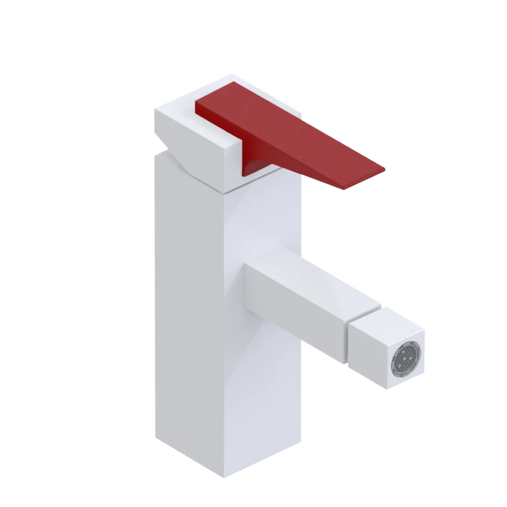 Rubinet Single Control Bidet Fitting (less drain) White