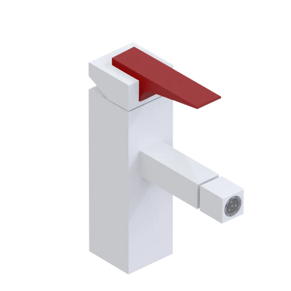 Rubinet Single Control Bidet Fitting (less drain) White