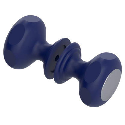 Rubinet Shower Door Knob (set) Midnight Blue