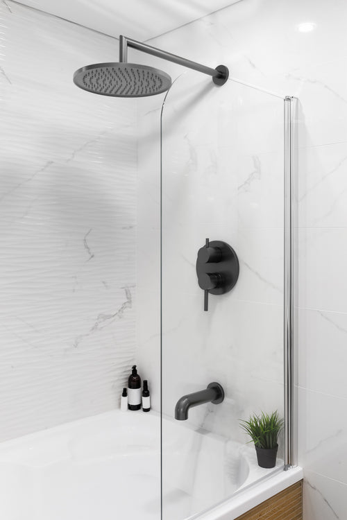 Baril Complete pressure balanced shower valve with 2-way diverter