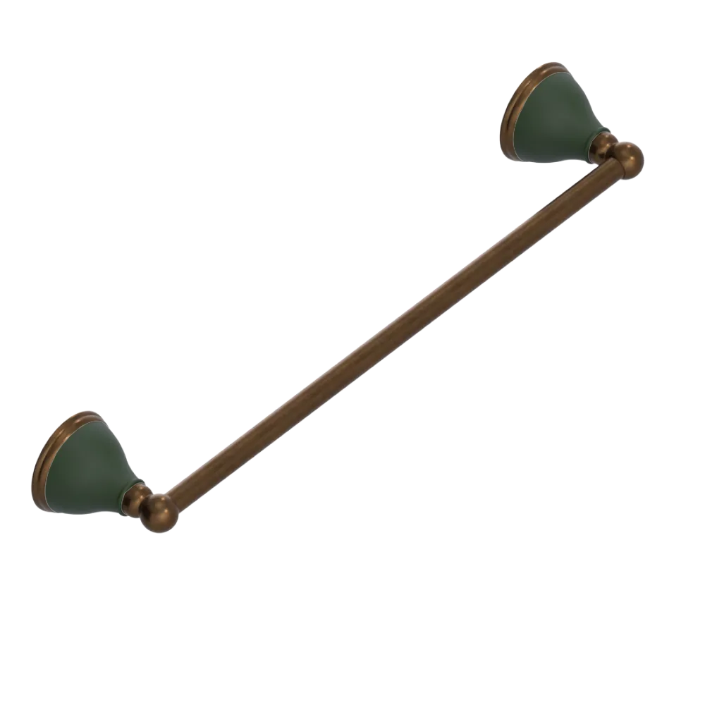 Rubinet Towel Bar 18" Tuscan Brass