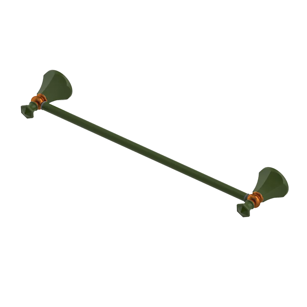 Rubinet Towel Bar 24" Green Envy