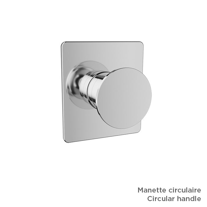 Baril 3/4" thermostatic valve (without handle)