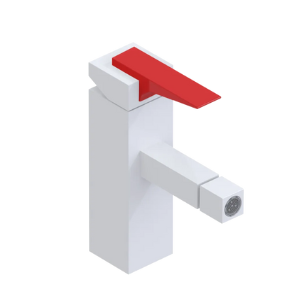 Rubinet Single Control Bidet Fitting (less drain) White