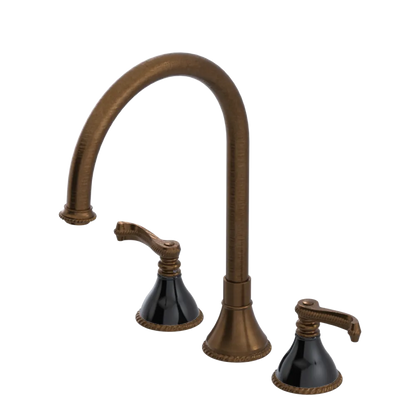 Rubinet Widespread Kitchen Set Oil Rubbed Bronze