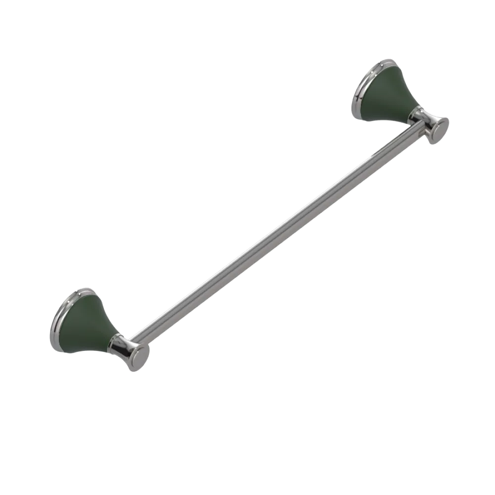 Rubinet Towel Bar 18" Polished Nickel
