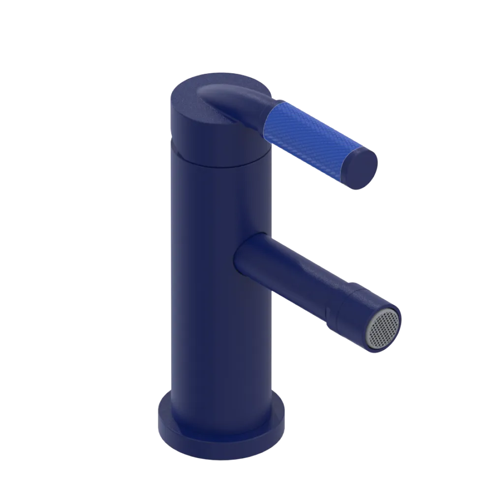 Rubinet Single Control Bidet Fitting (less drain) Midnight Blue