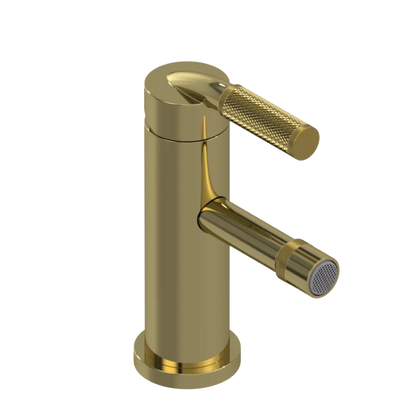 Rubinet Single Control Bidet Fitting (less drain) Natural Brass
