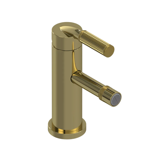 Rubinet Single Control Bidet Fitting (less drain) Natural Brass