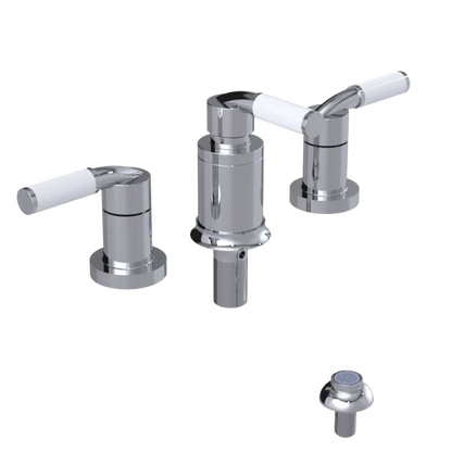 Rubinet Bidet Fitting with Spray, Diverter, and Vacum Breaker (Less Drain) Chrome