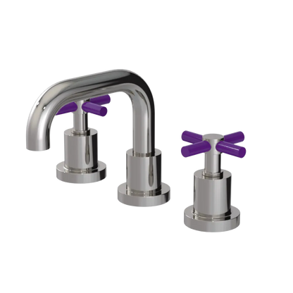 Rubinet Widespread Lav. Set. (less drain) Polished Nickel