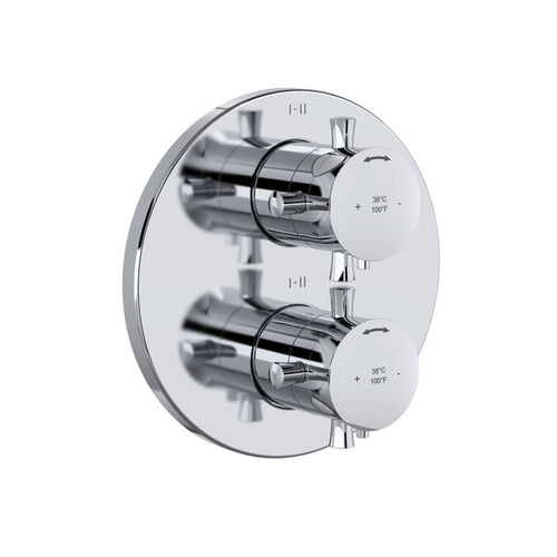 RIOBEL Edge 3/4" Thermostatic & Pressure Balance Trim With 6 Functions (Shared)