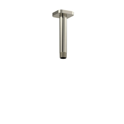 RIOBEL 6" Ceiling Mount Shower Arm With Square Escutcheon