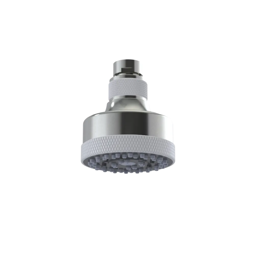 Rubinet 3 FUNCTION SHOWER HEAD Satin Nickel