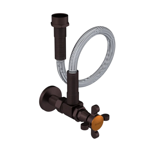 Rubinet Exposed Supply Kit (classic) x2 Tuscan Brass