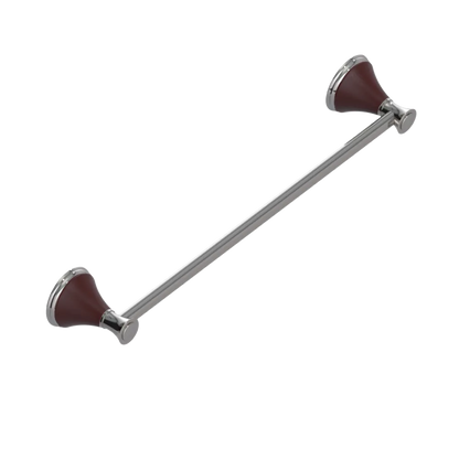 Rubinet Towel Bar 18" Polished Nickel