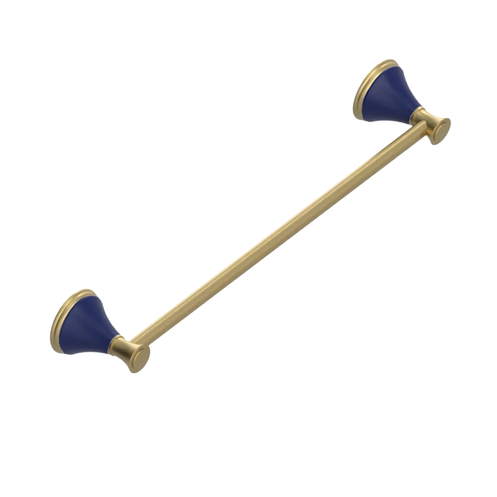 Rubinet Towel Bar 18" Satin Brass