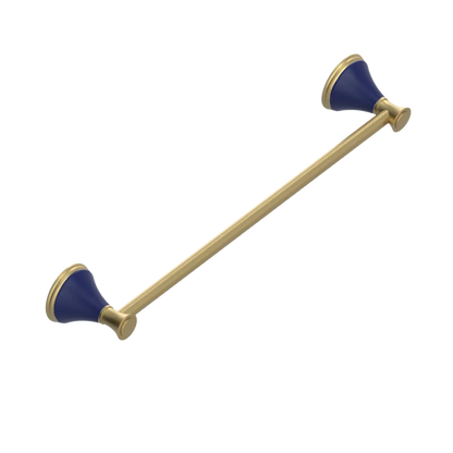 Rubinet Towel Bar 18" Satin Brass