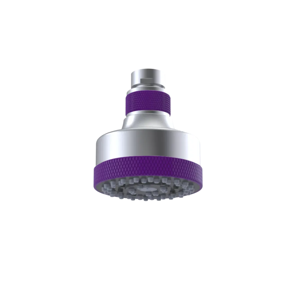 Rubinet 3 FUNCTION SHOWER HEAD Satin Chrome