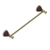 Rubinet Towel Bar 18" Natural Brass