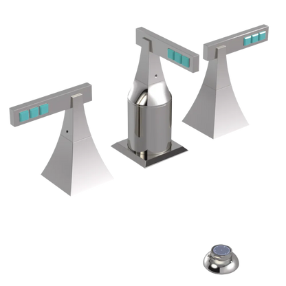 Rubinet Bidet Fitting with Spray, Diverter, and Vacum Breaker (Less Drain) Polished Nickel