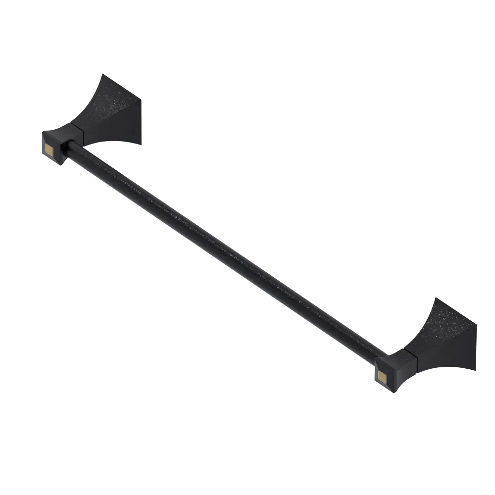 Rubinet Towel Bar 18" Matt Black