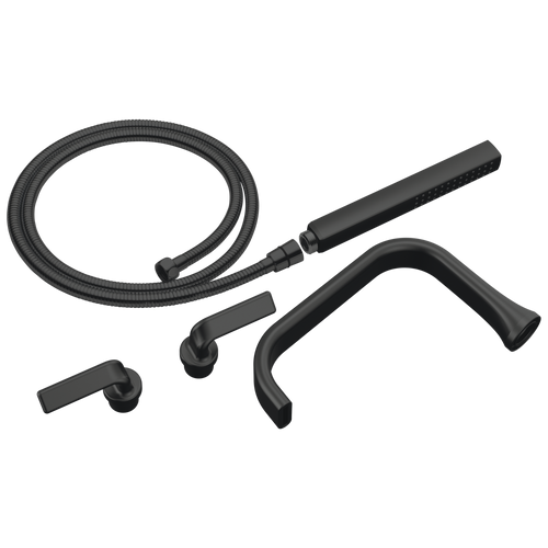 Brizo Two Handle Tub Filler Trim Kit With Twist Lever Handles