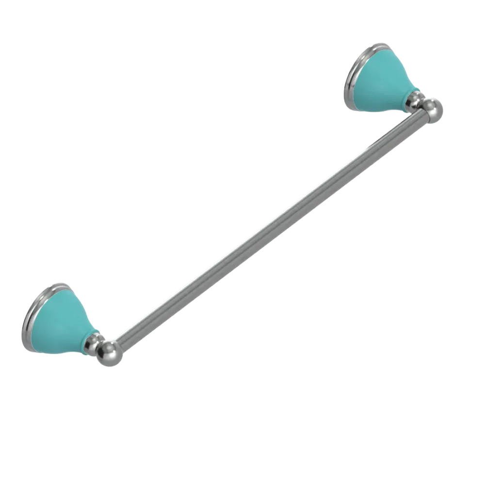 Rubinet Towel Bar 18" Satin Nickel