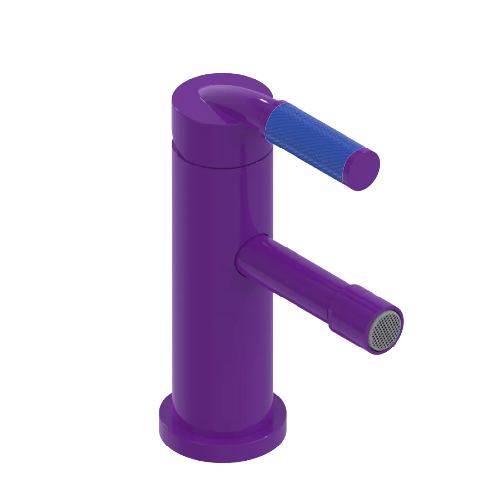 Rubinet Single Control Bidet Fitting (less drain) Purple Haze