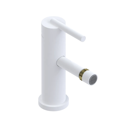 Rubinet Single Control Bidet Fitting (less drain) Matt White