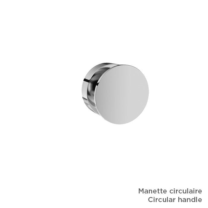 Baril 3-port diverter with stop (without handle)