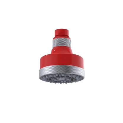 Rubinet 3 FUNCTION SHOWER HEAD Red