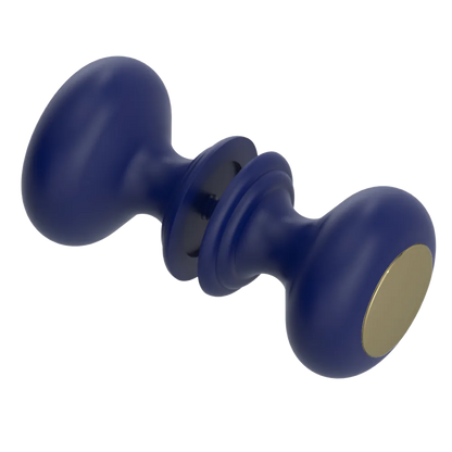 Rubinet Shower Door Knob (set) Midnight Blue