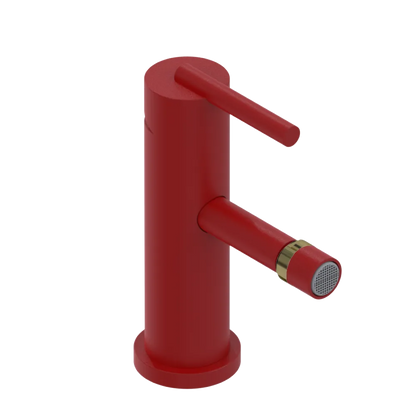 Rubinet Single Control Bidet Fitting (less drain) Maroon