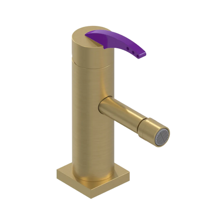 Rubinet Single Control Bidet Fitting (less drain) Satin Gold