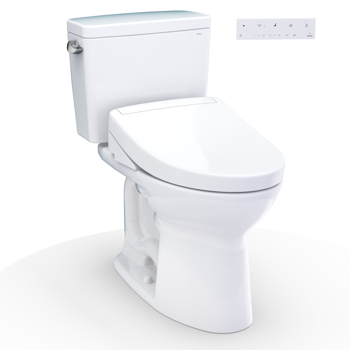 Toto Drake® Washlet®+ S5 Two-Piece Toilet - 1.28 Gpf - Universal Height