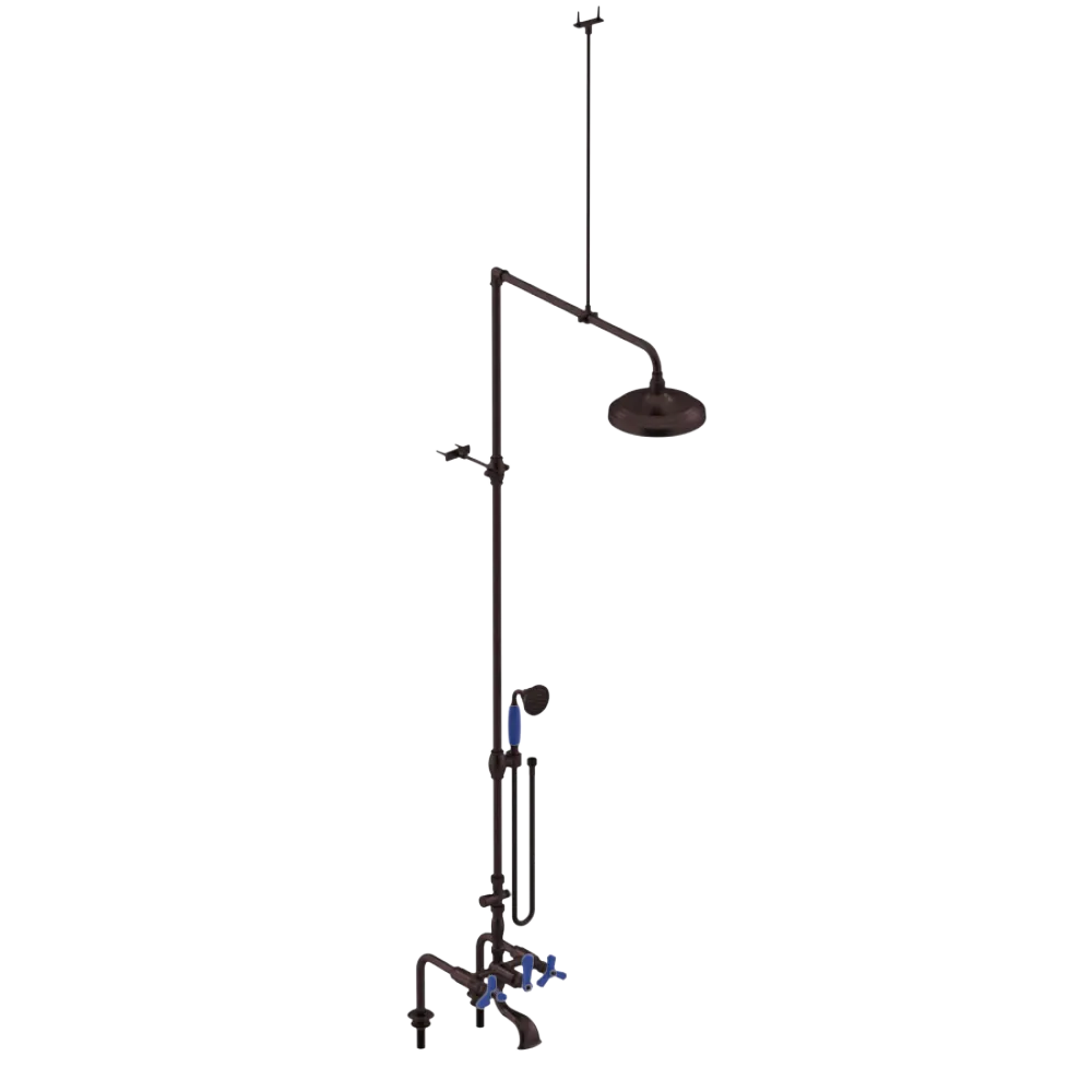 Rubinet Deck Mount Tub & Shower with Hand Held Shower Oil Rubbed Bronze