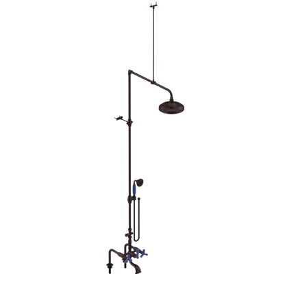 Rubinet Deck Mount Tub & Shower with Hand Held Shower Oil Rubbed Bronze